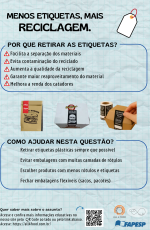 Menos etiquetas, mais reciclagem