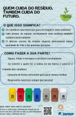 Quem cuida do resíduo, também cuida do futuro
